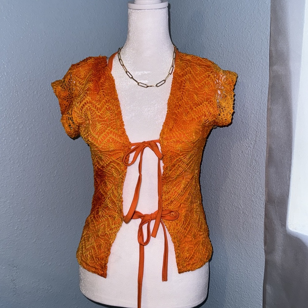 Strawberry collection tie top vintage